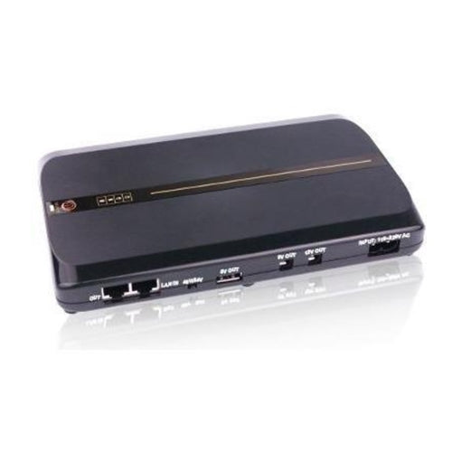 9V-12V Dual Output Mini UPS 10400mAh POE01 - Light Market