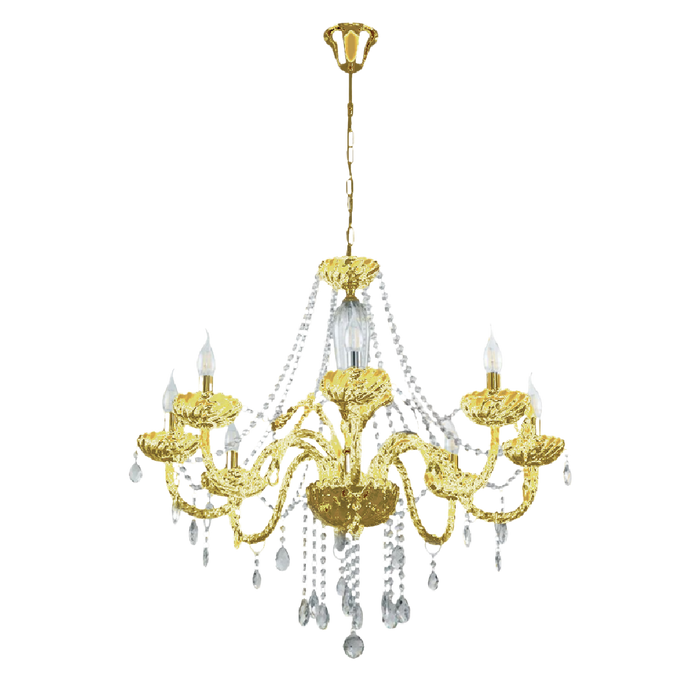 Gold Crystal Chandelier 7205/5
