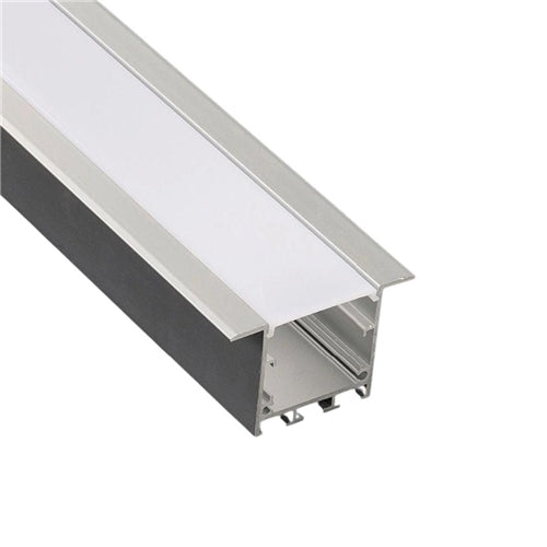 3m Recessed Aluminium Channel For Led Strip Lights 35x35mm