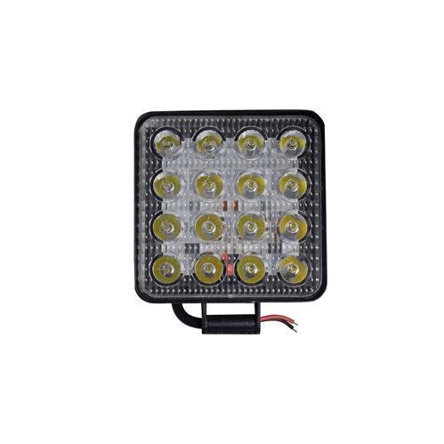 12V 48W Square Led Car Spotlight 6000k IP67 SK-F48W 20mm - Light Market