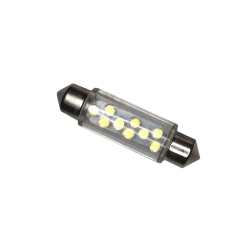 12v 9 x Led Festoon Bulb Blue Bing Light - Light Market