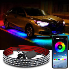Bluetooth Controlled Digital Vehicle Lighting Kit - Light Market