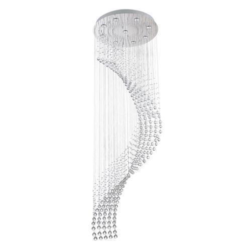 Stainless Steel Chandelier with Crystals CH256 Crystal - Light Market