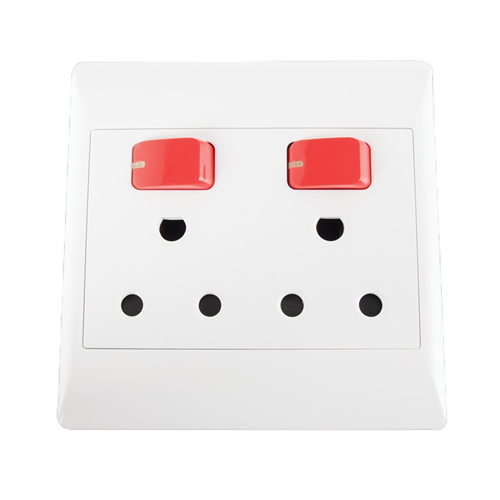 4x4 Dedicated Double Wall Plug White EPL330