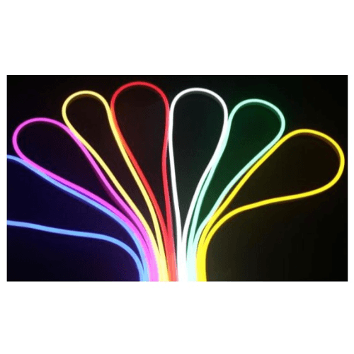 12v 8mm Neoflex 8 LED Neon Rope Light Pink 1m Bing Light