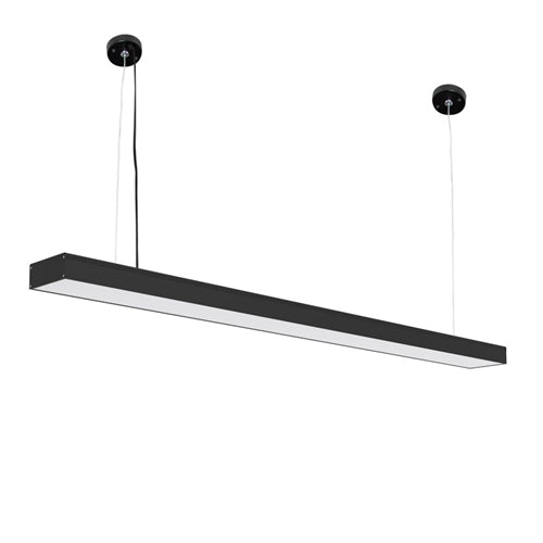 36w Linear Led Light 1200x70mm CCT - PEN866/36Black