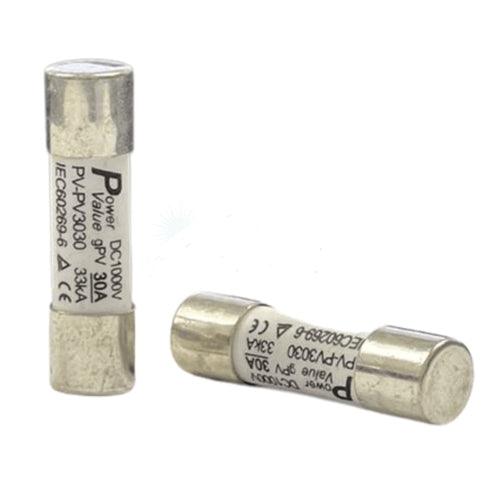 10A DC1000V PV Ceramic Fuse 4 Pack - Q-BX500 - Light Market