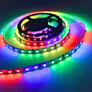 12v 10mm 5050 60 LED Chroma Wave Digital Strip Light 5m Roll Rgb Bing Light - Light Market