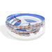 12V 8mm 320 LED Halo COB Strip Light IP20 5m Roll Blue Bing Light - Light Market