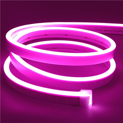 12v 8mm Neoflex 8 LED Neon Rope Light Purple 1m Bing Light - Light Market
