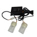12v Strobe Headlight Red/Blue Yl-132-2 Bing Light - Light Market
