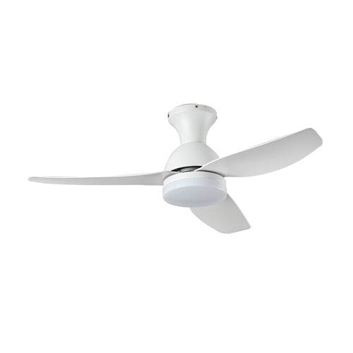 18w 3 Blade LED Ceiling Fan White CCT - FCF098 - Light Market