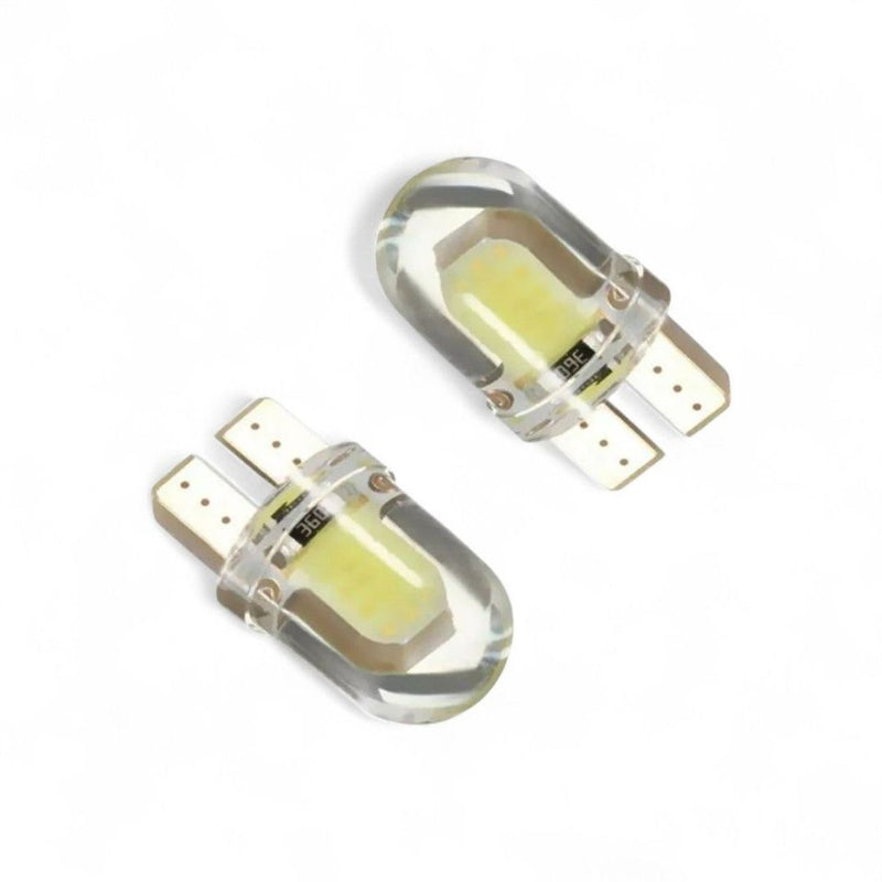 12v T10 COB Led Park Lights 6500k 2 pack