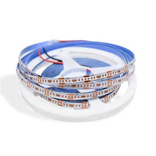 12v 8mm 260 LED COB Strip Light IP20 5m Blue