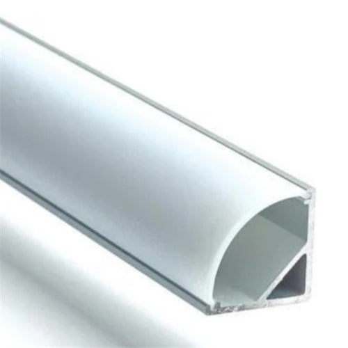 1M Corner Aluminium Channel for LED Strip Lights Bing Light 16x16mm 601 - Light Market