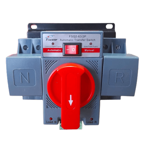 2 Pole 63A Automatic Changeover Switch FSQ2-63/2P - Light Market