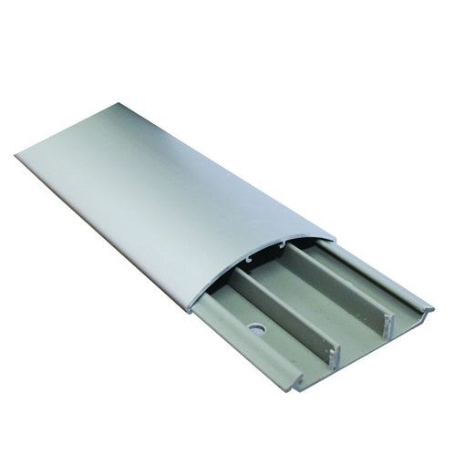 50mm Half Round Trunking Grey 1m