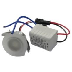 220v 1w Led Frosted Star Light With Driver 4000k Bing Light - Light Market