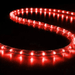 220v 2 Wire Round Led Rope Light Red 1m Bing Light - Light Market