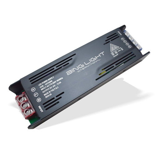 24V 12.5A 300W Slim Cage Power Supply Bing Light - Light Market