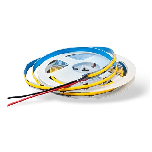 24v 5m Roll 3500k 8mm 320 LED Halo COB Strip Light IP20 Bing Light - Light Market