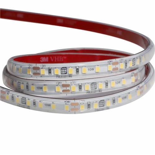 24V 8mm 2835 120 LED Chasing Strip Light IP65 3CCT 10m roll SW401 - Light Market