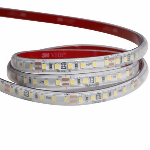 24V 8mm 2835 120 LED Chasing Strip Light IP65 Blue 10m roll SW402 - Light Market