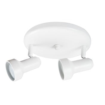 GU10x2 Ceiling Spot Light White - S164/2