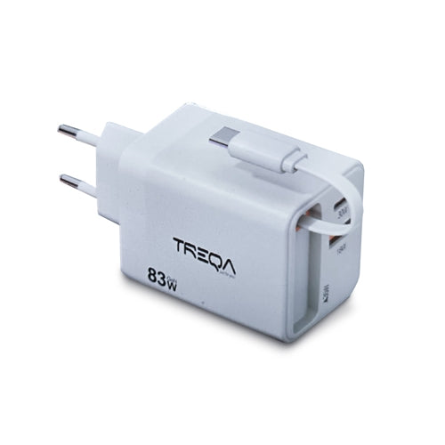 83W Type-C + USB Super Fast Travels Charger CH-666