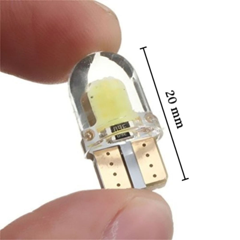 12v T10 COB Led Park Lights 6500k 2 pack