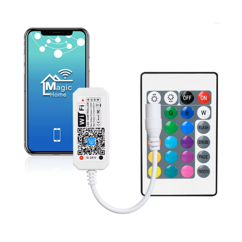 5-28v 24 Key RGBW Wifi Controller