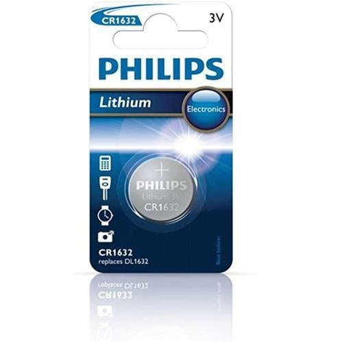 PHILIPS CR1632 LITHIUM COIN BATTERY 3V - Clearance Sale