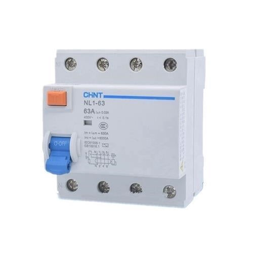 4 Pole 63amp 6KA 30MA Earth Leakage EEL2