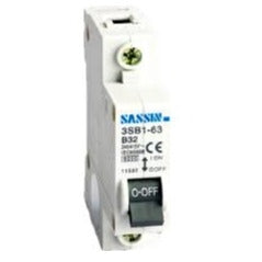 1 Pole 63A Circuit Breaker Din Rail Sassin