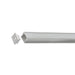 2M Low Spotting Deep Surfaced Aluminium Channel for LED Strip Lights 16mm x 12.5mm - HVS423 - Light Market