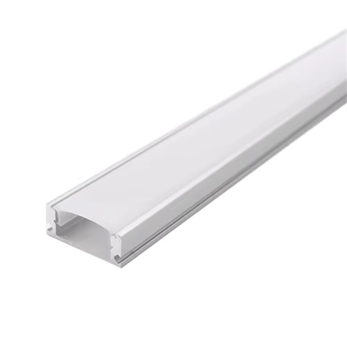 2m Surface Mounted Aluminium Channel for LED Strip Lights 17x7mm Bing Light 509 - Light Market