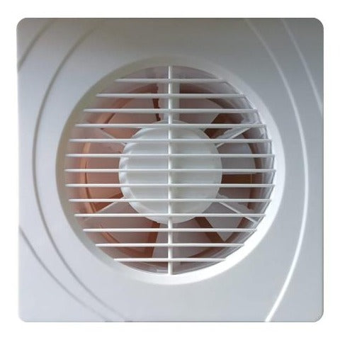 20w 155mm Extractor Fan Square White - LEF150A