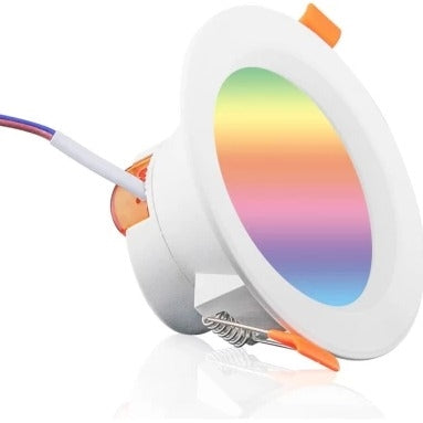 10w RGB+CCT Recessed Smart Led Panel Light Round FO-Z1120