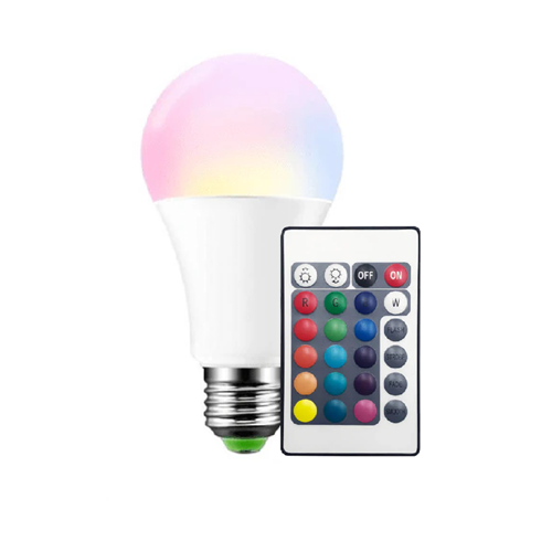 E27 RGB Bulb With Remote