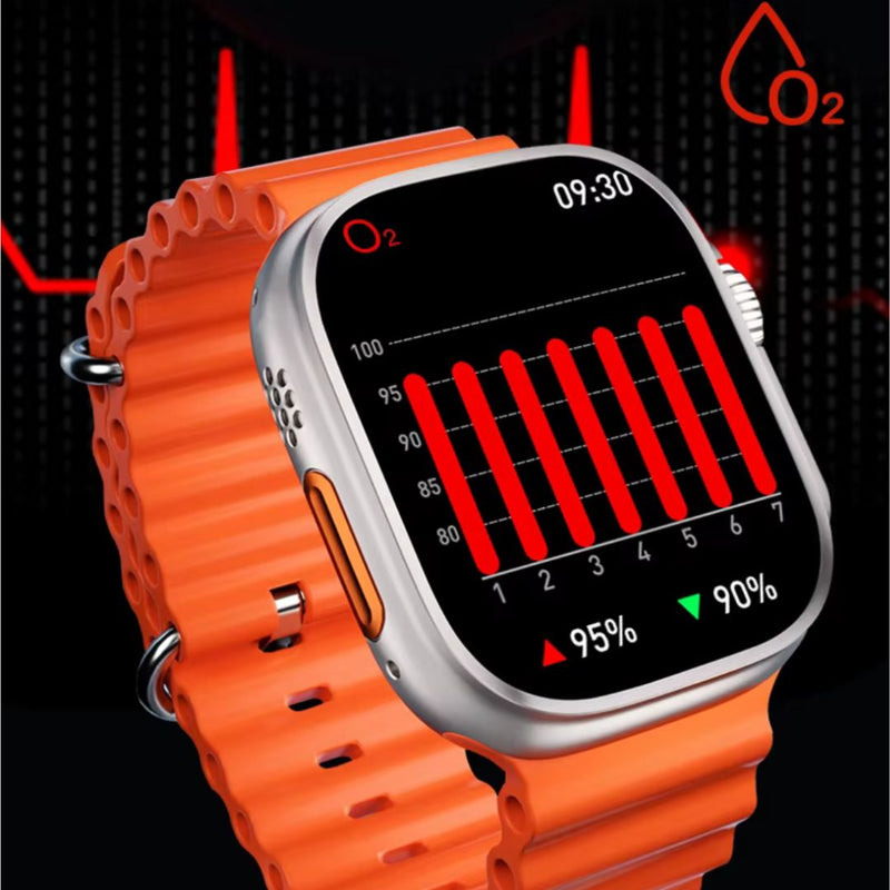 Smart Watch With 7 Changeable Straps F08