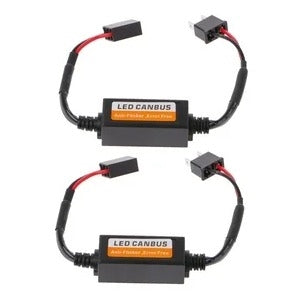12V Canbus LED Anti-Flicker & Error Correction Module H7 - 2 Pack