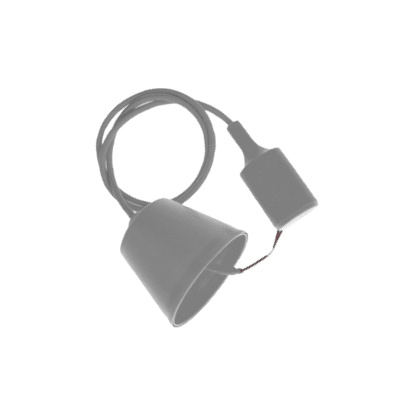 E27 Pendant Light Holder Grey HT-BE27