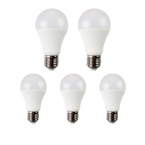 E27 5w Led Bulb 6500k Bing Light - 5 Pack