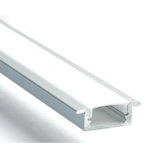 3M Recessed Aluminium Channel for LED Strip Lights 17x7mm - Light Market