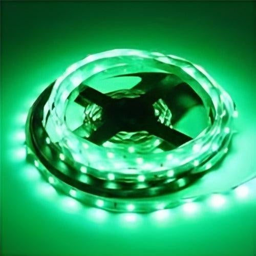 12v 8mm 2835 120 LED Luma Strip Light IP20 5m Roll Green Bing Light
