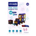 43 Magnetic Tiles with Windows and Car Parts - Light Market