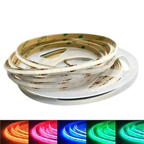 12v 8mm COB 576 LED Halo COB Strip Light 5M Roll RGB Bing Light