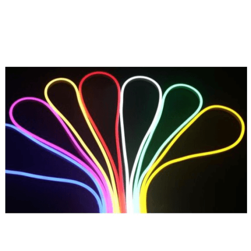 12v 8mm Neoflex 8 LED Neon Rope Light Blue 1m Bing Light