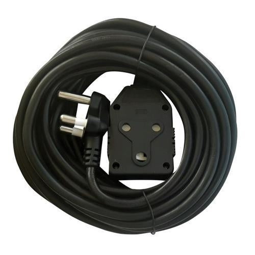 20m Extension Cable With Plastic Janus Black