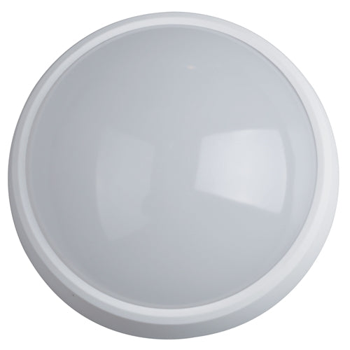 12W Led Round Bulkhead 6000k White - 8700